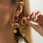Vintage Oval Danglers