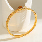 Tiger-Eyed Vintage Bracelet