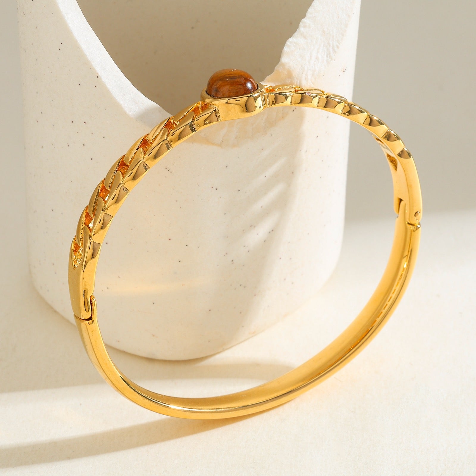 Tiger-Eyed Vintage Bracelet