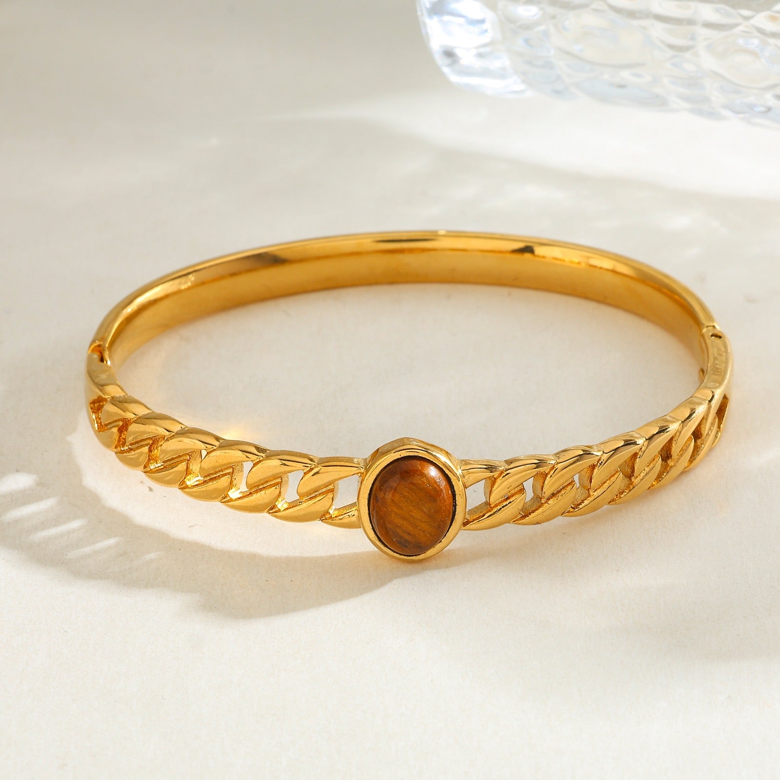 Tiger-Eyed Vintage Bracelet