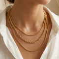 Layered Gold Chain- Pattern 2