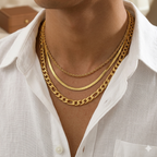 Layered Gold Chain- Pattern 1