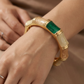 Bohemian Color Block Chunky Bracelet
