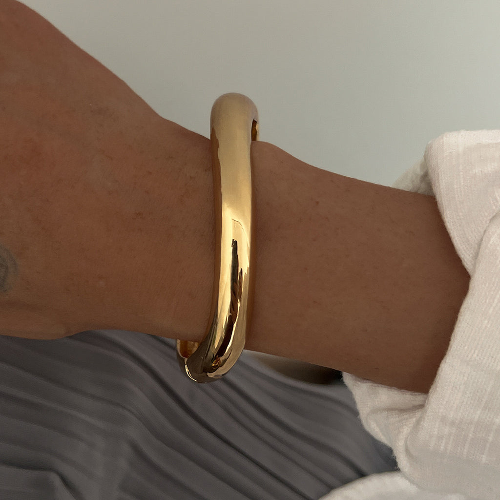 Alloy Bangle- Solid (Gold)