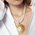 Retro Style Earring & Necklace Set
