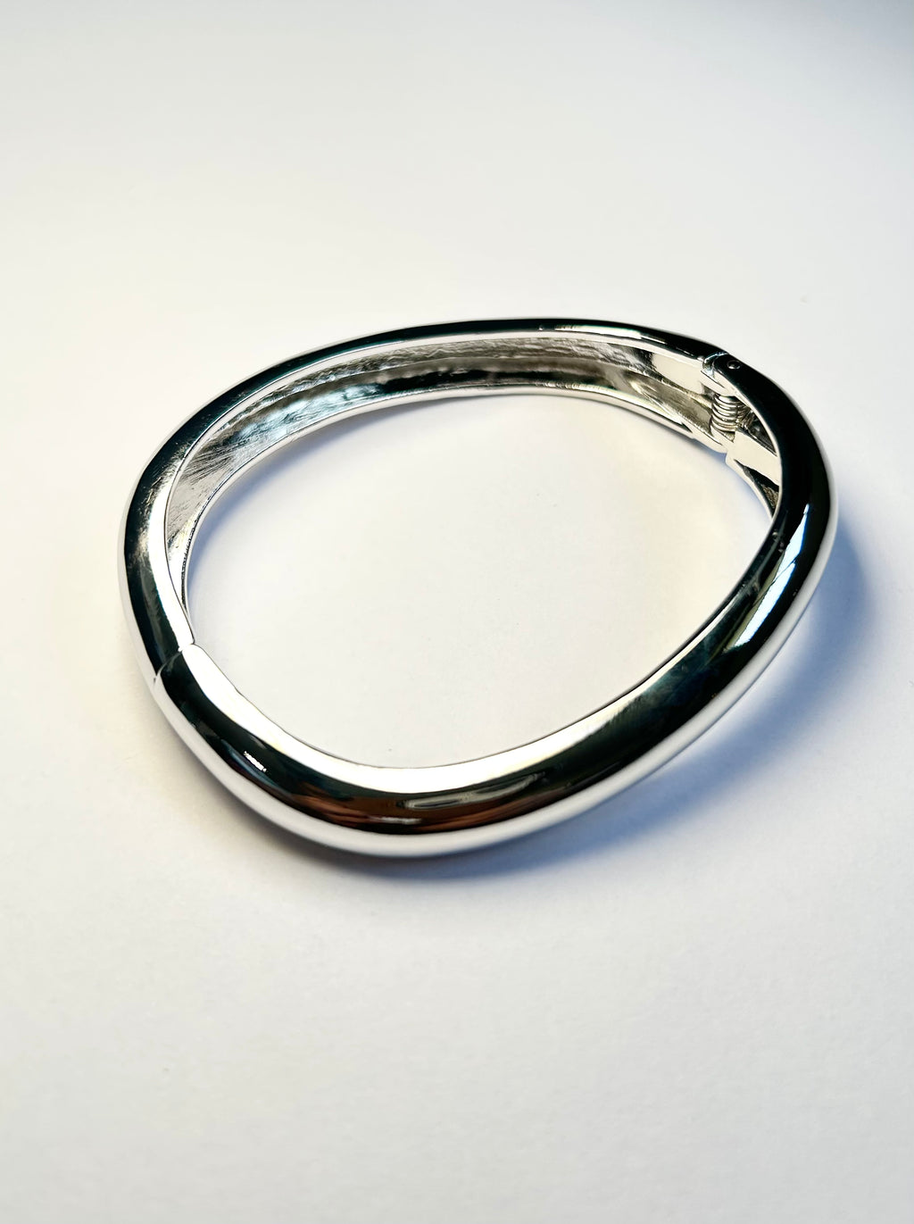 Alloy Bangle- Solid (Silver)