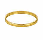 Titanium Steel Flap-Open Gold Bracelet- Pattern 4