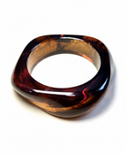 Resin Bangle- Deep Maroon