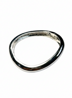 Alloy Bangle- Solid (Silver)