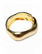 Alloy Bangle- Textured (Gold)