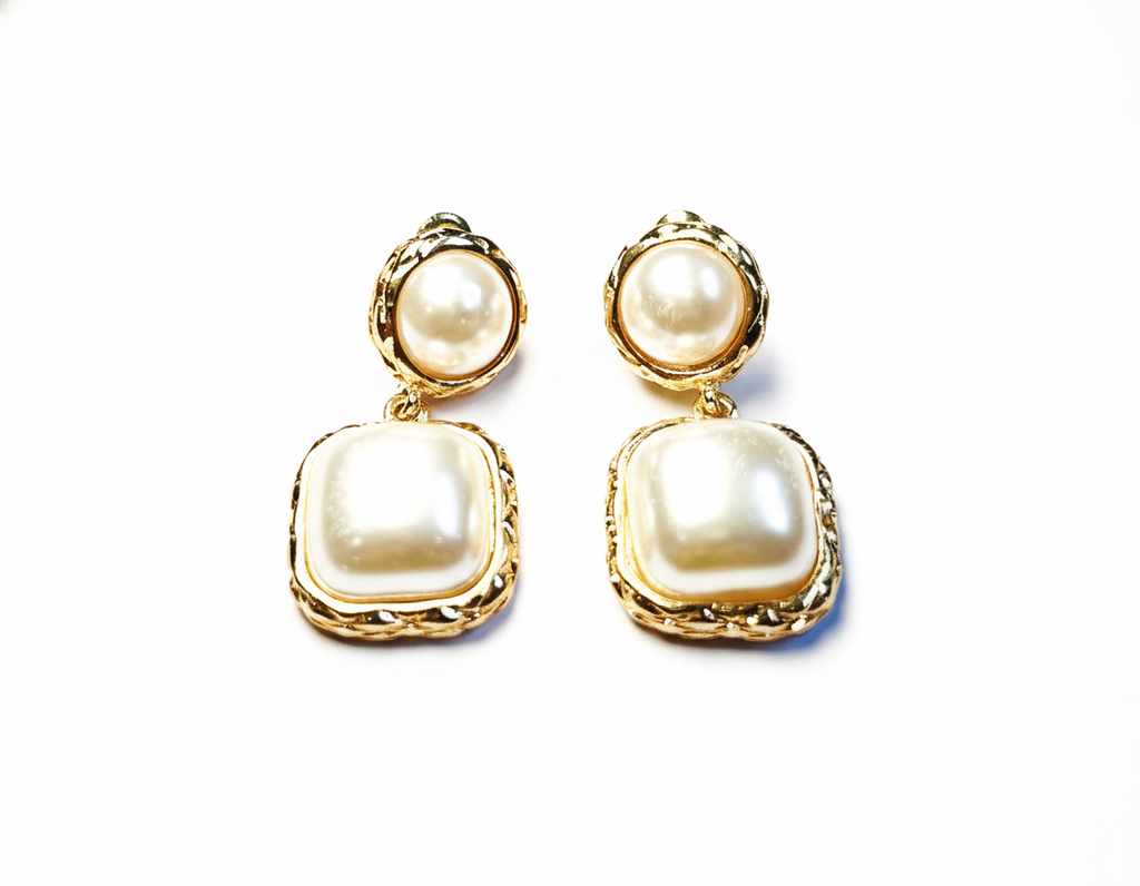 Pearl Dangler Earring- Small