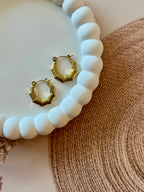Geometric Small Gold Hoops