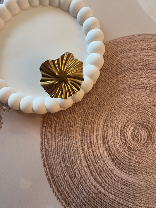 Statement Finger Ring- Round